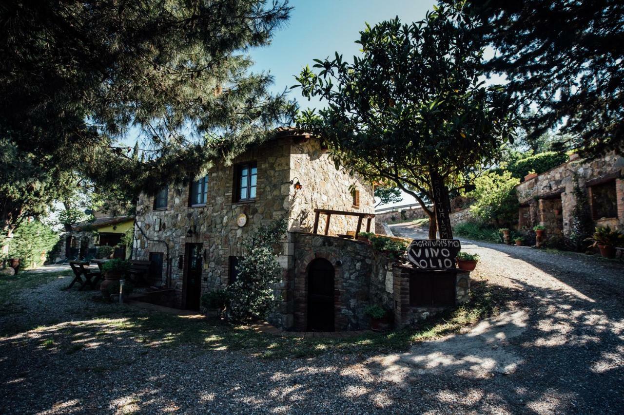 הוילה Castiglione dʼOrcia Agriturismo Il Noce מראה חיצוני תמונה